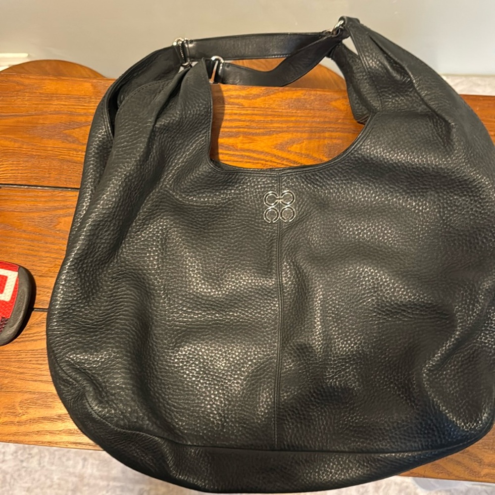 Coach Leather Hobo Shoulder Bag